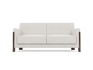 Image showing Sofa over white background