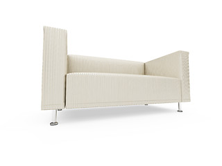 Image showing Sofa over white background