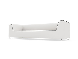 Image showing Sofa over white background