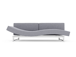 Image showing Sofa over white background