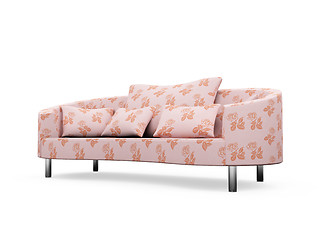 Image showing Sofa over white background