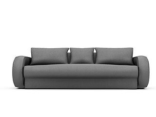 Image showing Sofa over white background