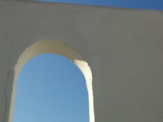 Image showing wall arc window