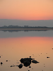 Image showing At dawn. Larnaca. Cyprus