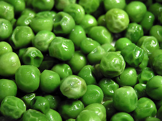 Image showing Green peas