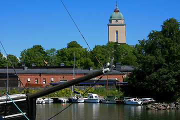 Image showing Church by Sea