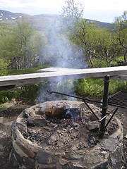 Image showing campfire