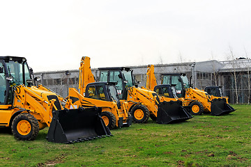 Image showing Construction machines