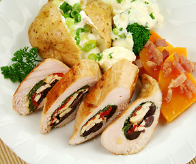 Image showing Stuffed Chicken