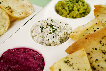 Image showing Assorted Dips
