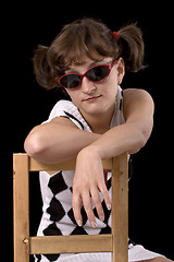 Image showing woman in sunglasses