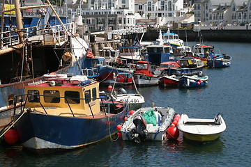 Image showing brixham harbour