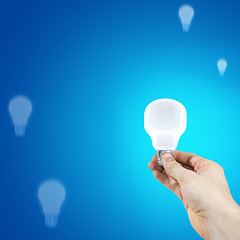 Image showing White bulb