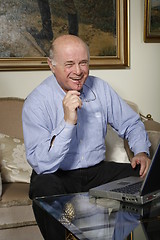 Image showing man with laptop