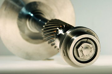 Image showing precision engineered turbine