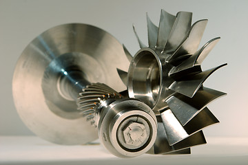 Image showing precision engineered turbines