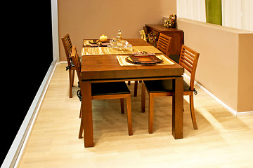 Image showing Dinning table