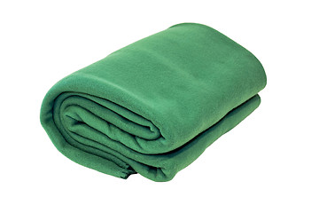 Image showing Green blanket