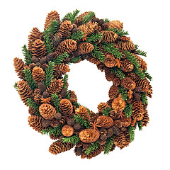 Image showing Wreath Christmas
