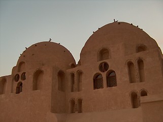 Image showing monastery in egypt