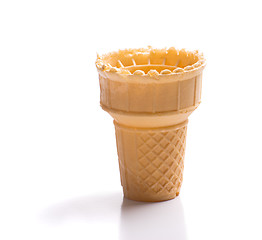 Image showing Empty Ice Cream Cone