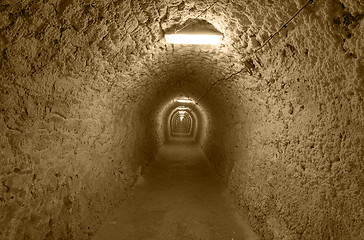 Image showing Underground tunnel