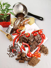 Image showing Chocolate And Chilies