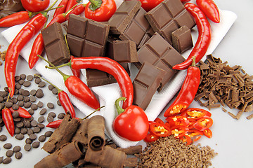 Image showing Chocolate And Chillies