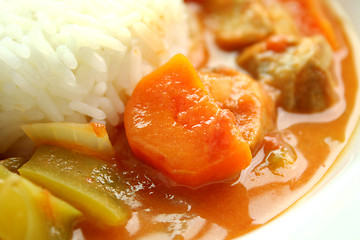 Image showing Carrot In Chicken Gumbo