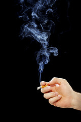 Image showing Smoking