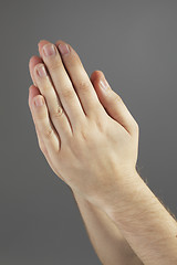 Image showing Praying hands