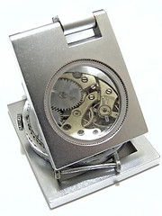 Image showing clockwork under magnifier
