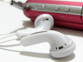 Image showing player headphones