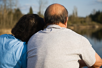 Image showing Senior asian couple