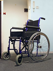 Image showing wheelchair in the hospital