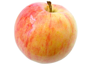 Image showing Red apple on white