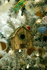Image showing Birdhouse Christmas Tree