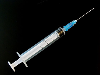 Image showing Medical syringe