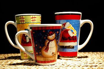 Image showing Christmas Hot Chocolate Cups