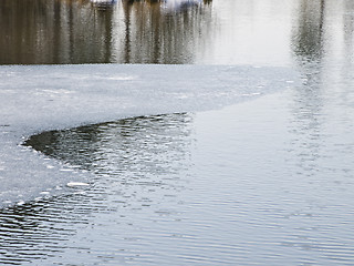 Image showing Water with ice