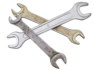 Image showing spanners