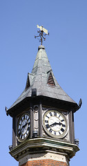 Image showing top of a clock tower