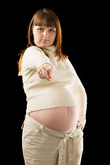 Image showing pregnant woman