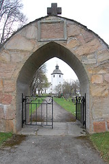 Image showing Gate to Köla church