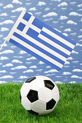 Image showing Greek soccer