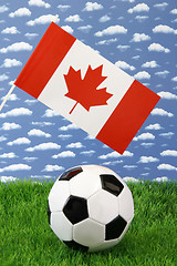 Image showing Canadian soccer