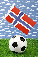 Image showing Norwegian soccer