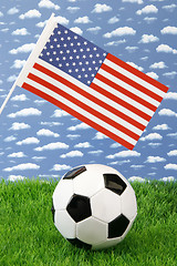 Image showing American soccer