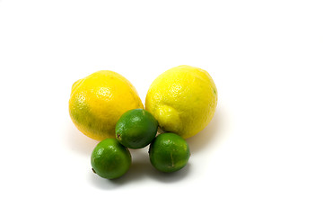 Image showing Lemons and limes