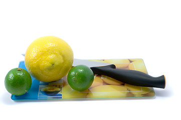 Image showing Lemon and limes 